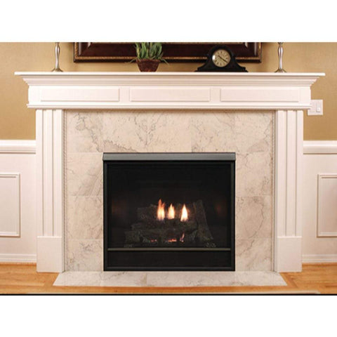 Empire DVP30CC Medium Cast Iron Direct Vent GAS Stove Natural GAS / Millivolt / Matte Black