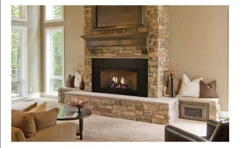 Wood Insert Mantle Shield - Rocky Mountain Stove & Fireplace