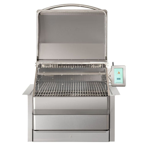 Blaze BLZ-ELEC-21 Stainless Steel Electric Grill with Pedestal, 21-inch