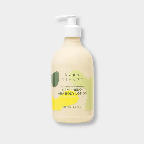 body-blendz-hemp-hero-aha-body-lotion