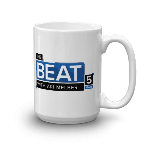 The Beat with Ari Melber 5th Anniversary Mug | Store