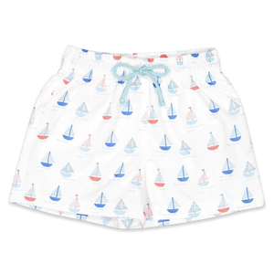 SP Swim Trunk - Sailboat – Lulu and Bean