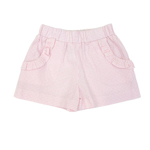 Z Andie Shorts - Pink Gingham