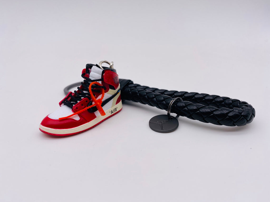 off white jordan 1 keychain