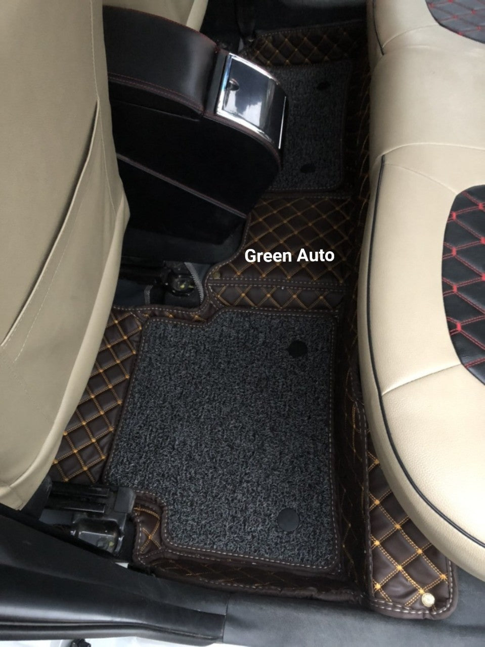 Thảm Lót Sàn 5D 6D cho Huyndai I10 2019 – Green Auto