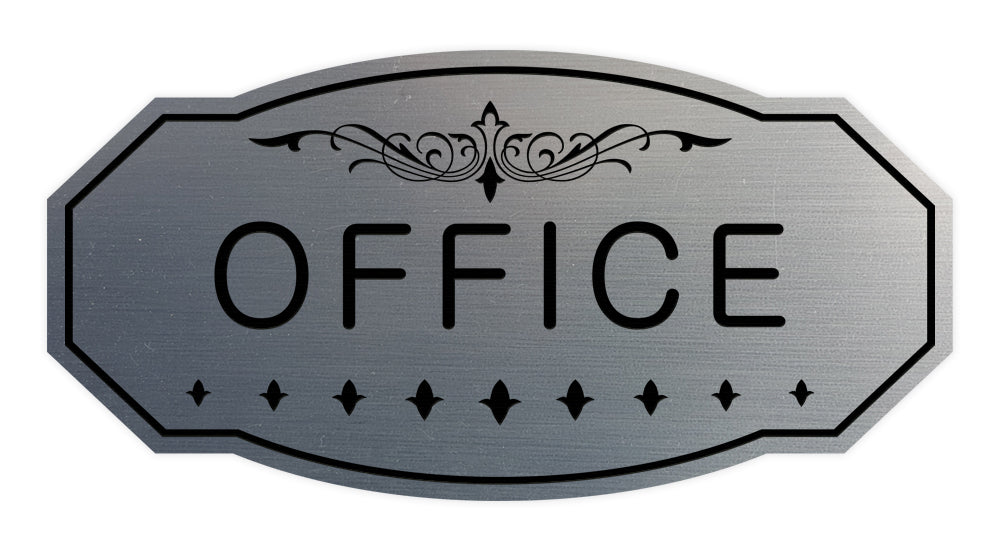 Victorian Office Sign