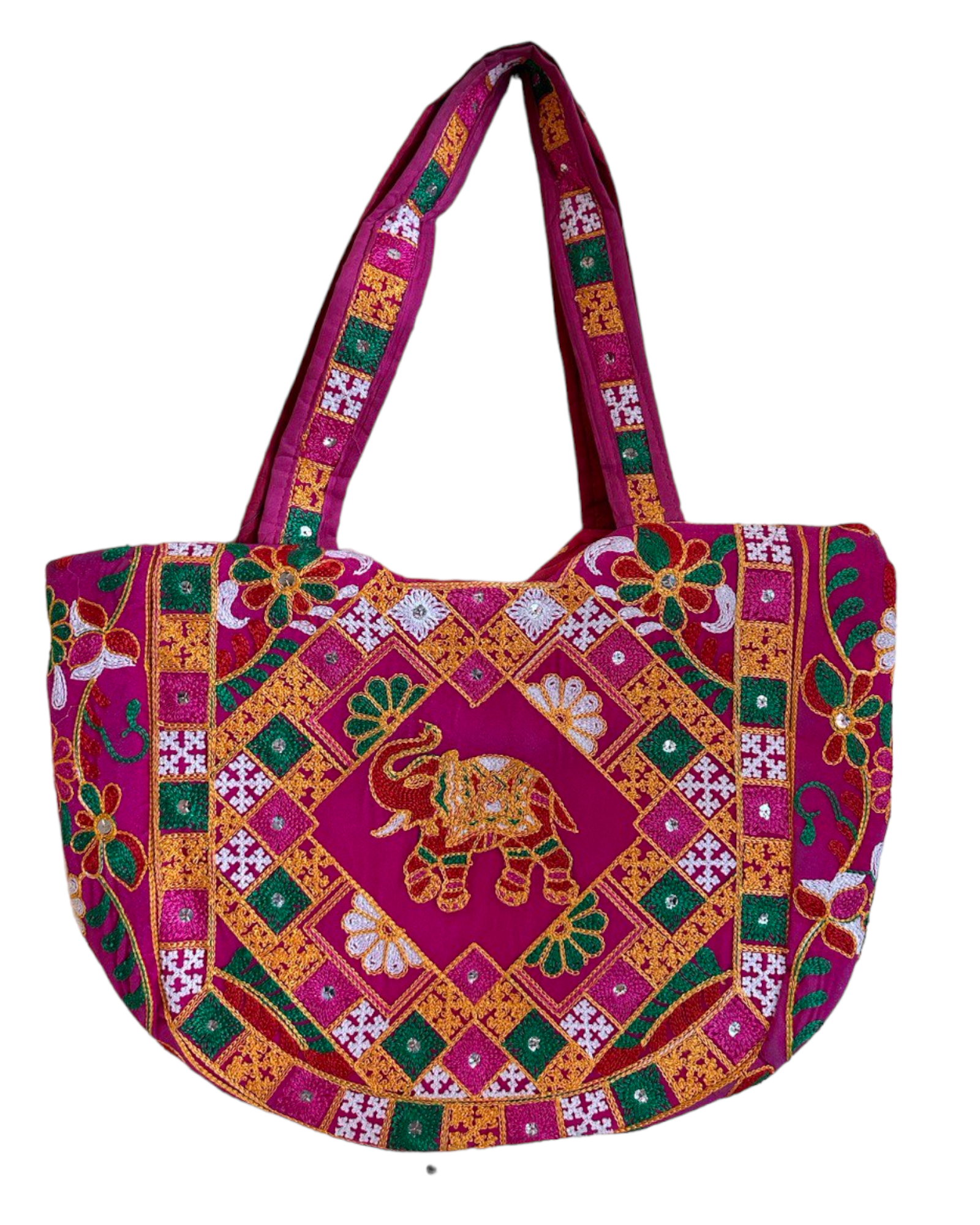 Craft Trade Handmade Designer Rajasthani Work Embroidery Clutch Bag for  Women Red Pouch Red - Price in India | Flipkart.com