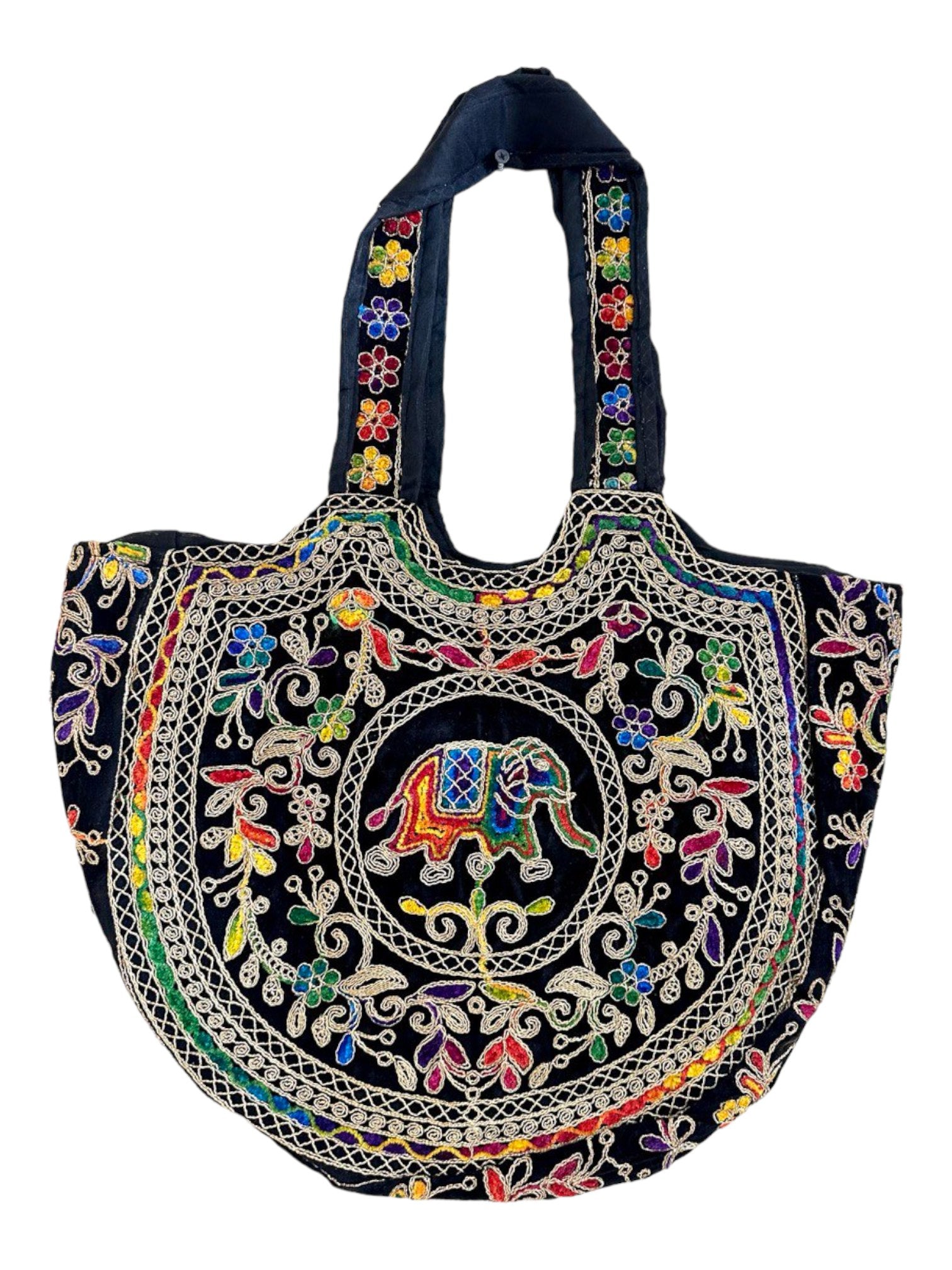 Rajasthani Designer Smart Sling Round Bag – CraftsandLooms.com