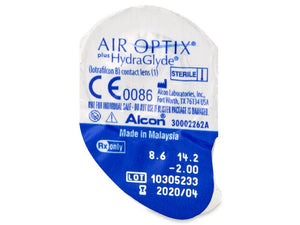 Mensili Air Optix plus HydraGlyde (3 lenti)