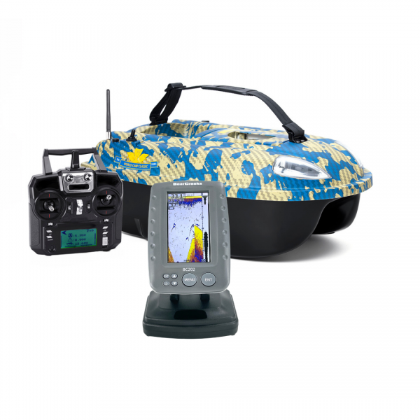 BearCreeks Navitec Pro Futterboot mit GPS-Autopilot-System