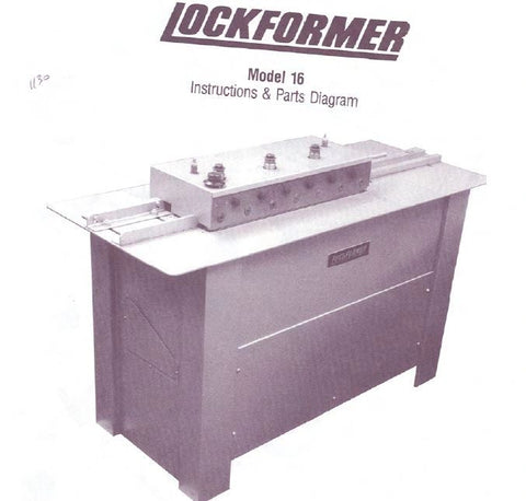 Lockformer Button Punch Snap Lock — Norcal Machinery