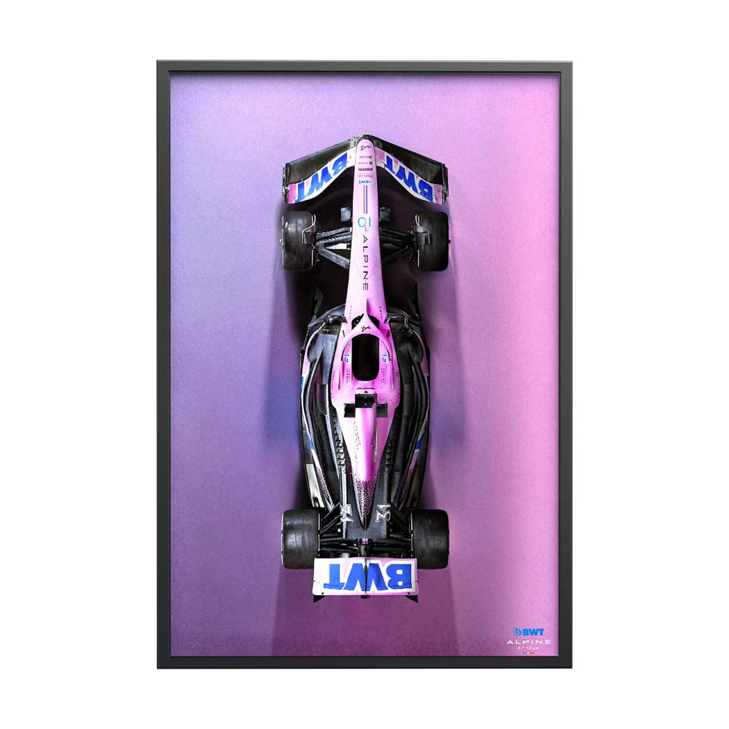 Affiche en édition limitée du Grand Prix de Grande-Bretagne de Formule 1  2022
