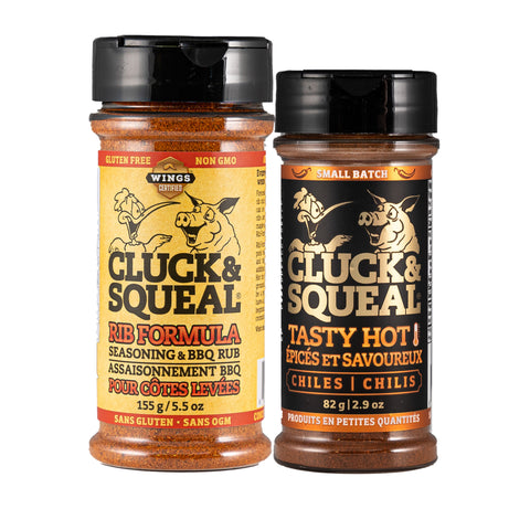 Cluck & Squeal Rib Formula + Tasty Hot