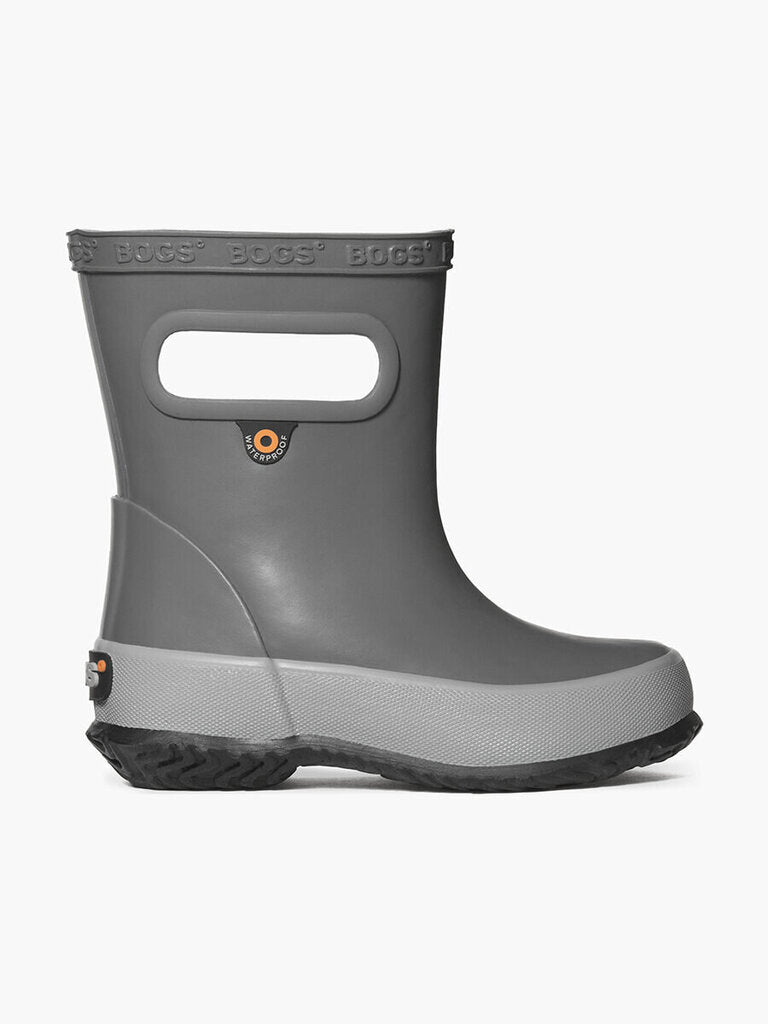 Bogs Skipper Solid, Gray (Toddler/Child)