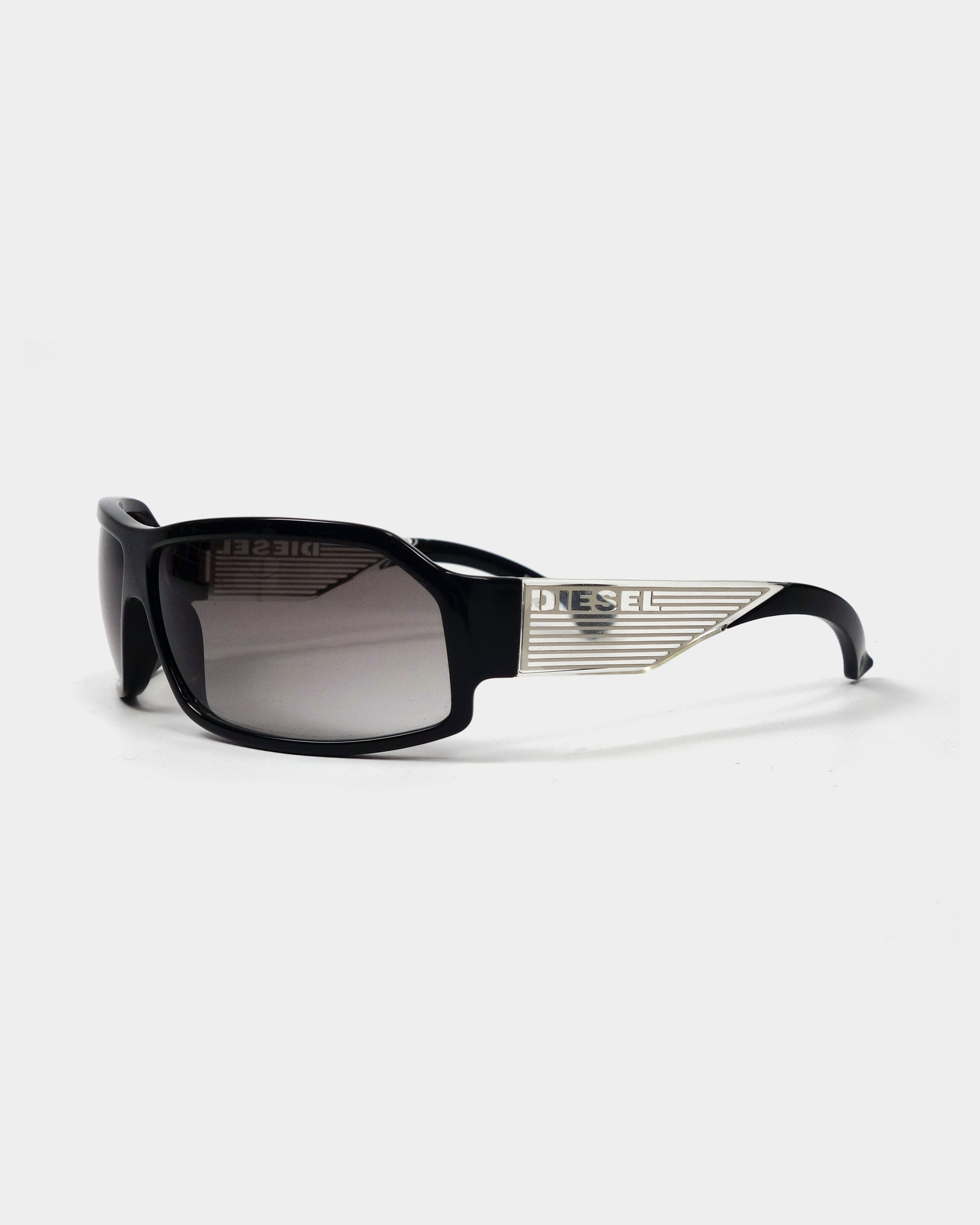 Diesel Clips Black & Grey Sunglasses 2000's – Vintage TTS