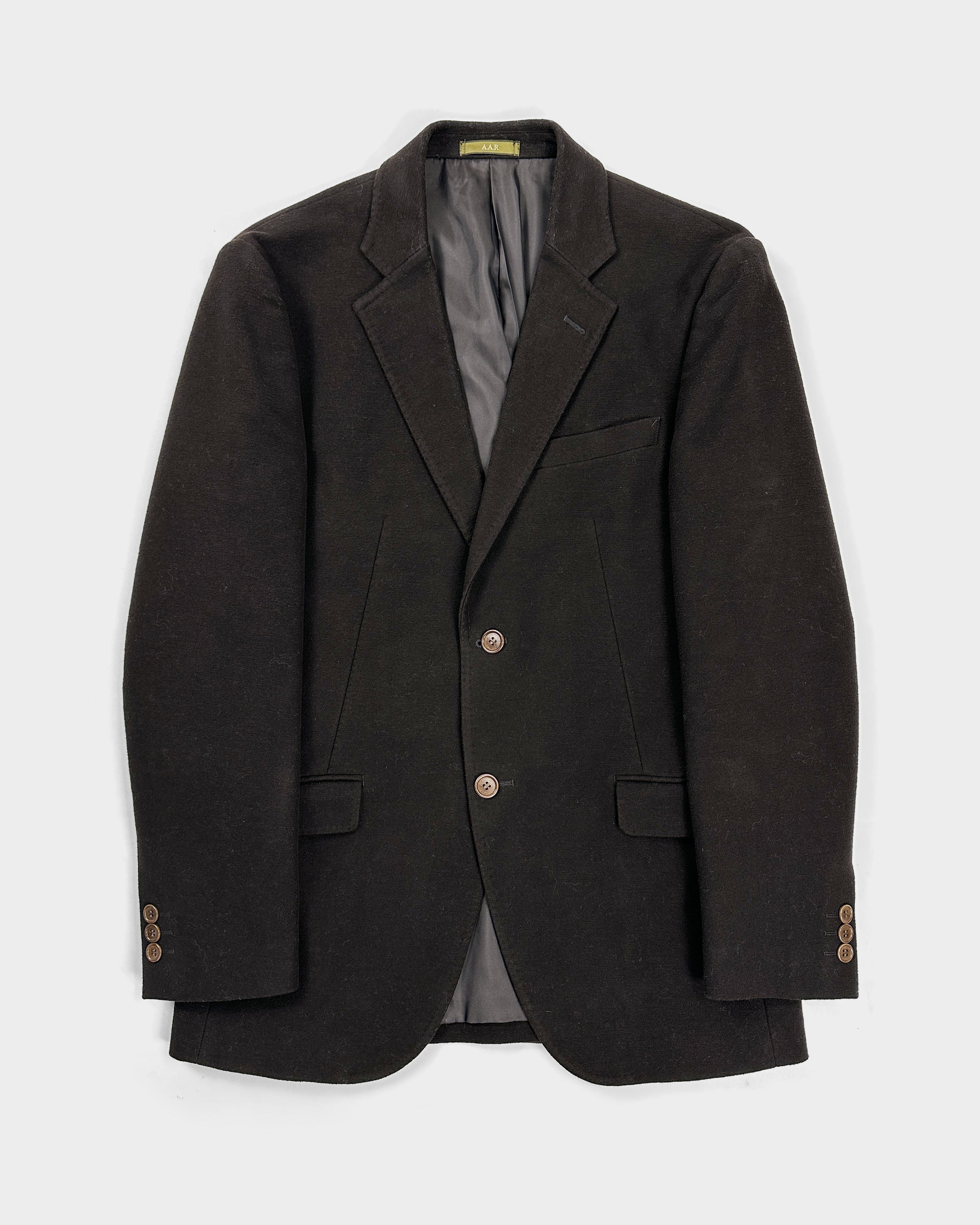 Image of Yohji Yamamoto Design Studio (A.A.R) Brown Blazer 1990's