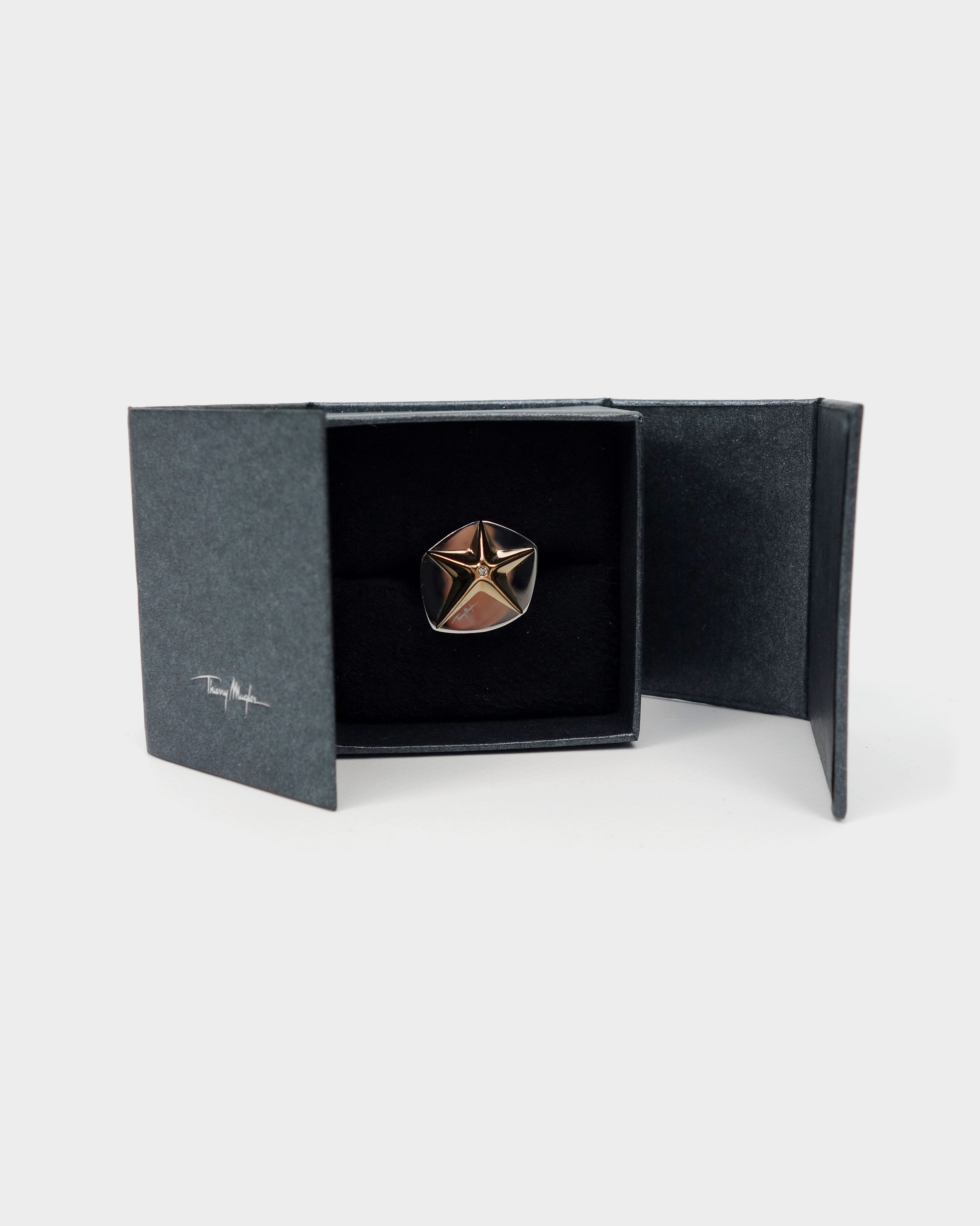 image of Mugler Star Logo Ring 2000's