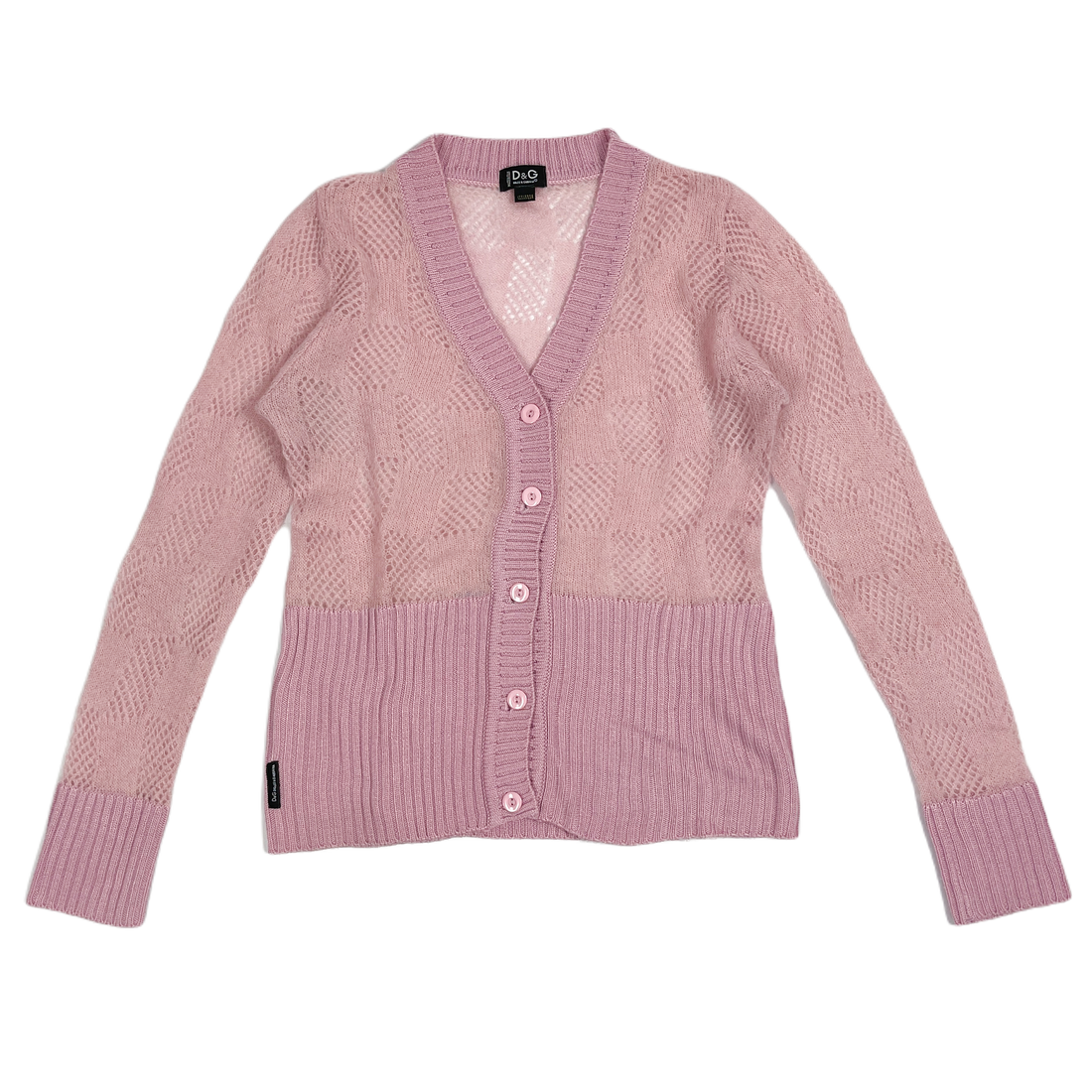 Dolce & Gabbana Pink Mohair Cardigan 2000's – Vintagetts