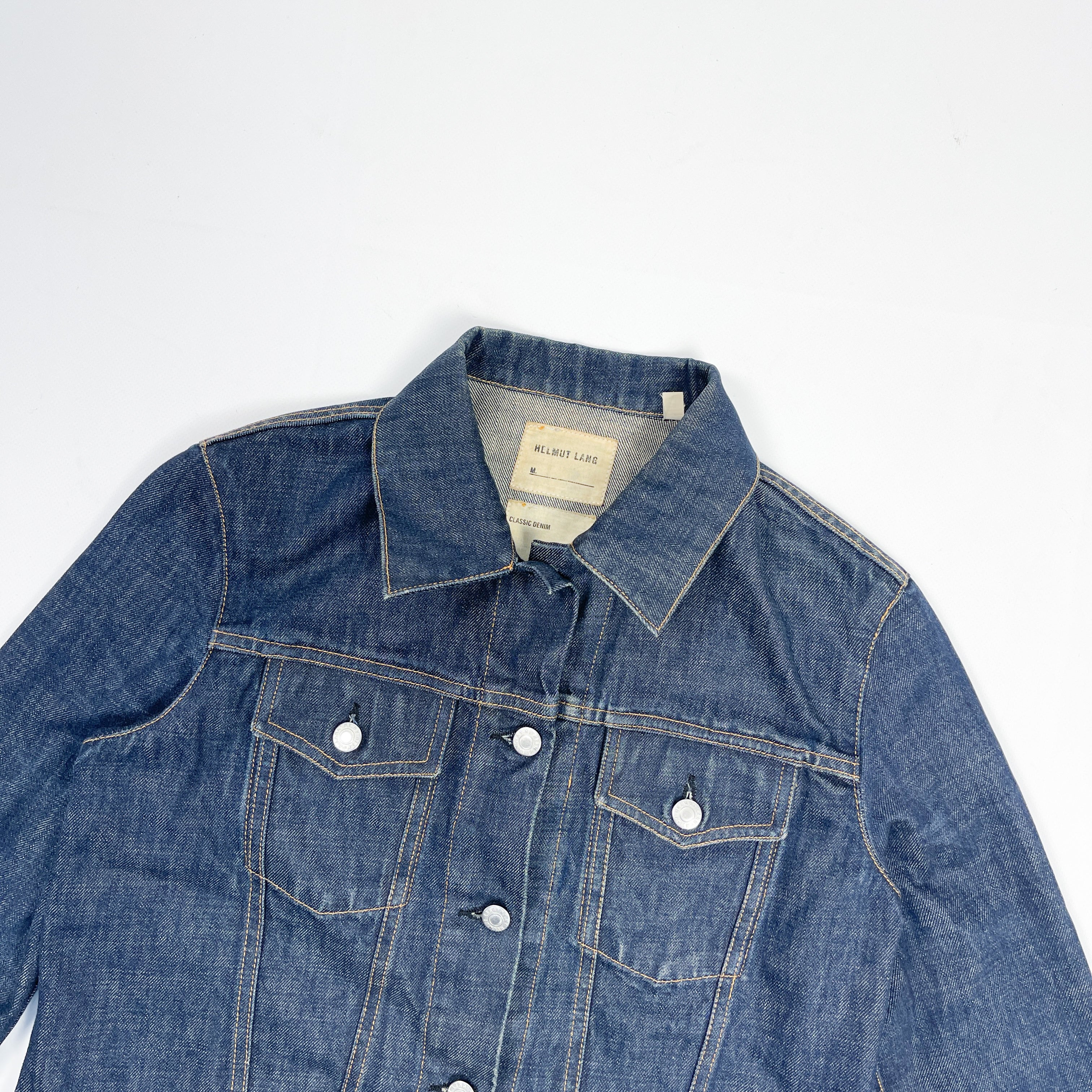 Helmut Lang Cropped Denim Jacket 2000's – Vintagetts