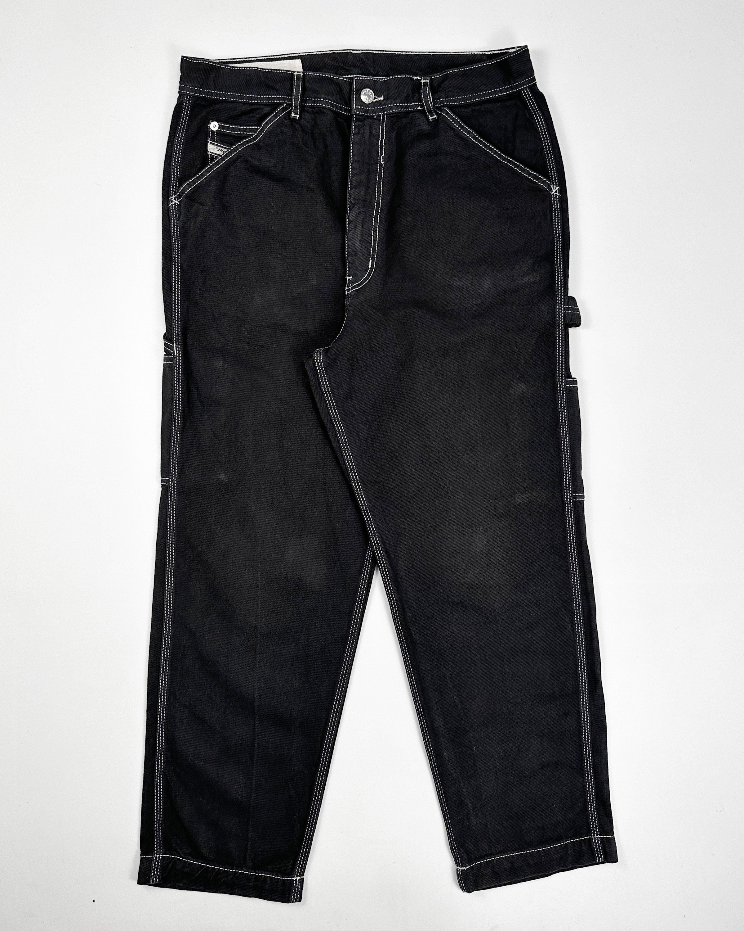 Diesel Black Parachute Adjustable Pants 2000's – Vintage TTS