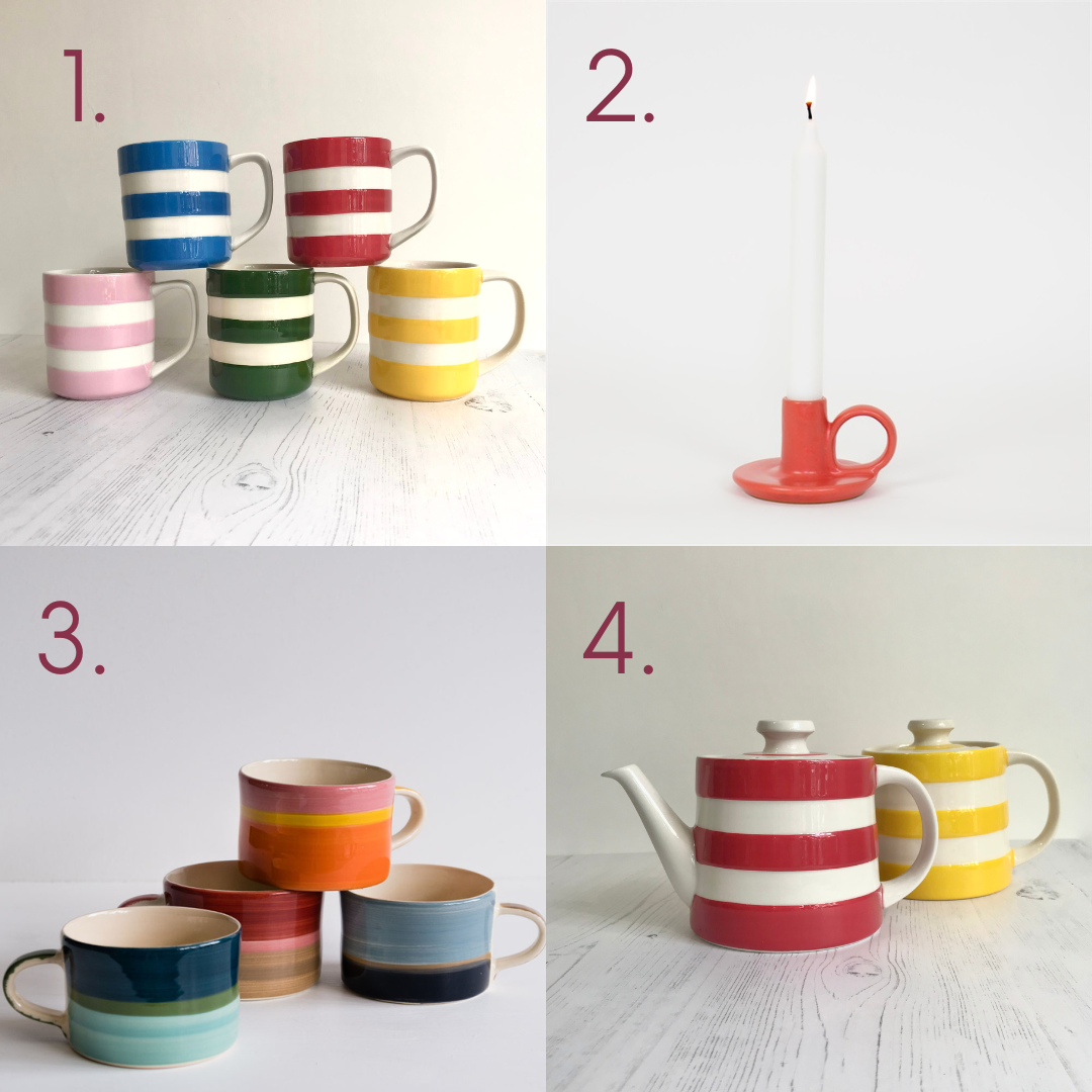 colourful ceramic christmas gift ideas