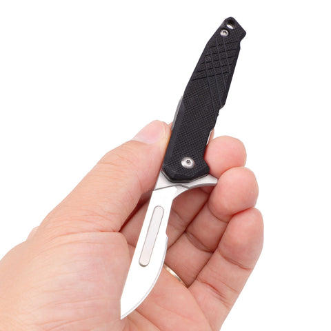  Samior S51 Small Slim Folding Pocket Flipper Scalpel