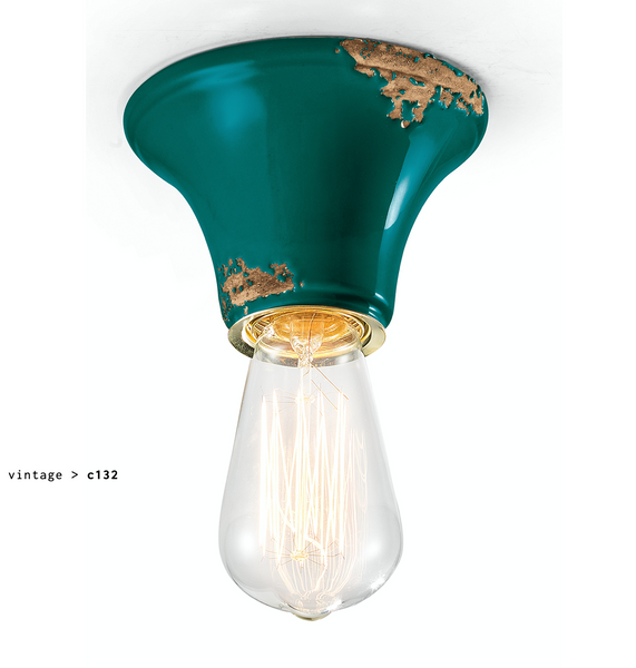 Lámpara de techo estilo Vintage