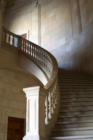 Escalera sin textura añadida