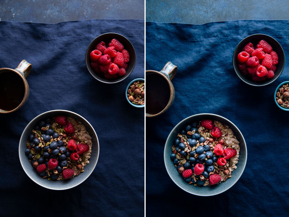 Flux de travail Lightroom pour la photographie culinaire