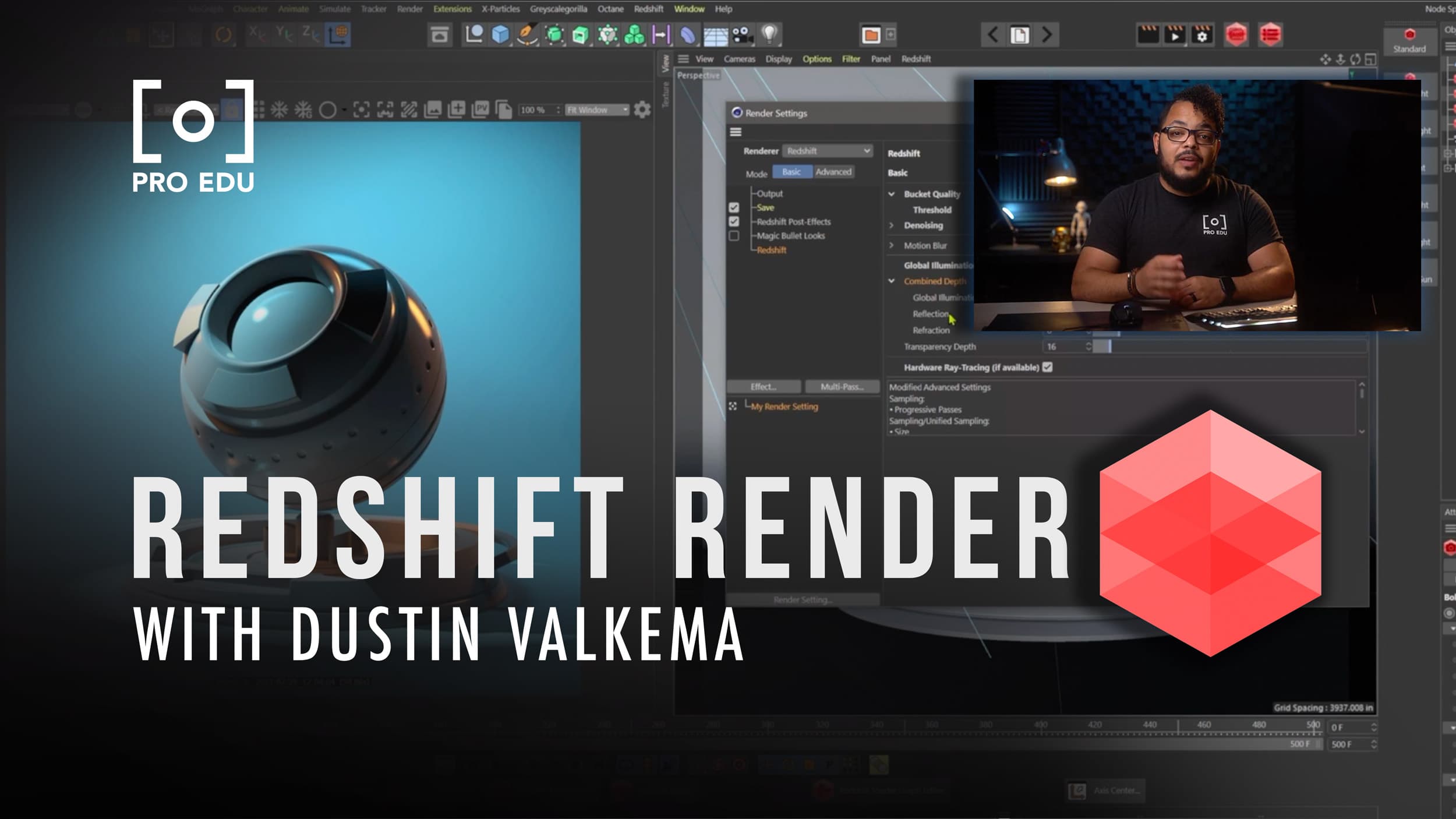 Introduction To Redshift Render Engine Redshift Rendering Tutorial