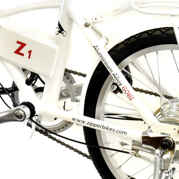 zipper z1 electric folding bike