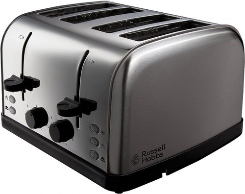TR9150RDR , Russell Hobbs Retro Style 2 Slice Toaster in Red