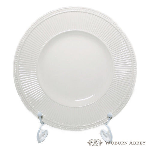 美品 ヴィンテージ 食器 ウェッジウッド ウィンザー ケーキ皿(1) リムプレート 中皿 白 ホワイト アンティーク おしゃれ
