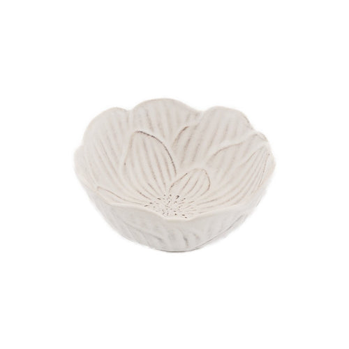 ボルダロピニェイロ サンラファエル ブルーミー ボウル 11.5cm 白 ホワイト 食器 小鉢 花型 花形