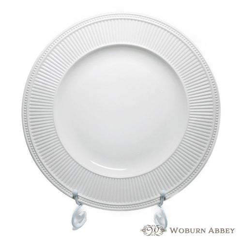 ヴィンテージ ウェッジウッド　クイーンズウエア　ウィンザー　ディナー皿（6） ホワイト ホテル風 ディナープレート おしゃれ かわいい アンティーク 食器 皿 白 おしゃれ かわいい アンティーク