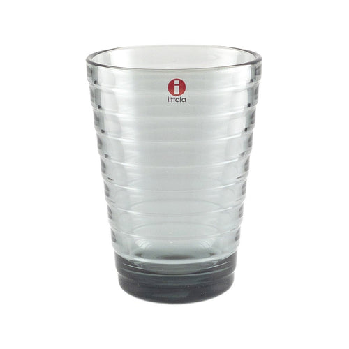 イッタラ アイノアアルト タンブラー 330ml L 大 グレー グレイ グラス コップ ガラス 食洗機対応