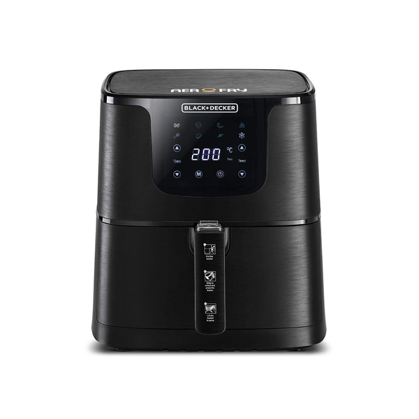 BLACK+DECKER® Middle East  AerOfry, 4L/1.2 KG Manual Air Fryer - AF300 