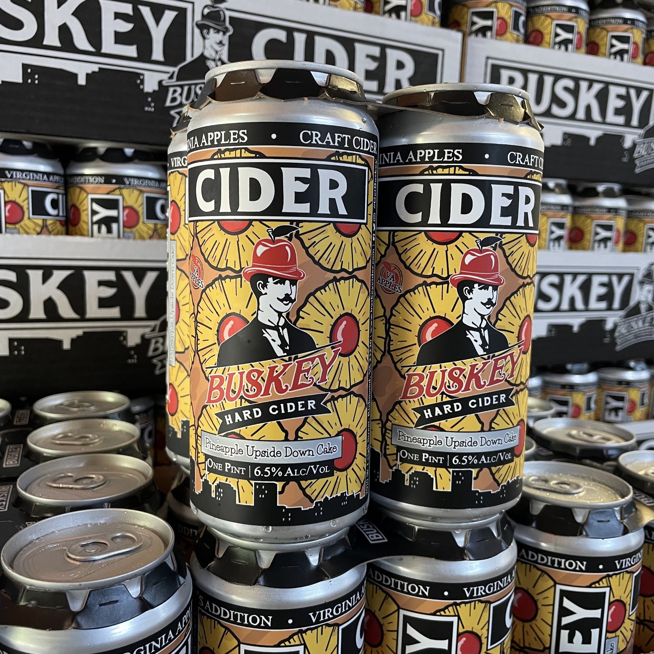 16oz 4-Pack Buskey Dry Cider