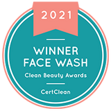 Cert Clean Winner Best Face Wash Award 2021