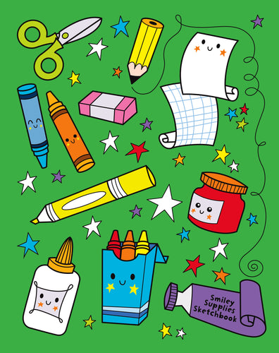 Cute Crayons Sketchbook - imperfect – Stubby Pencil Studio