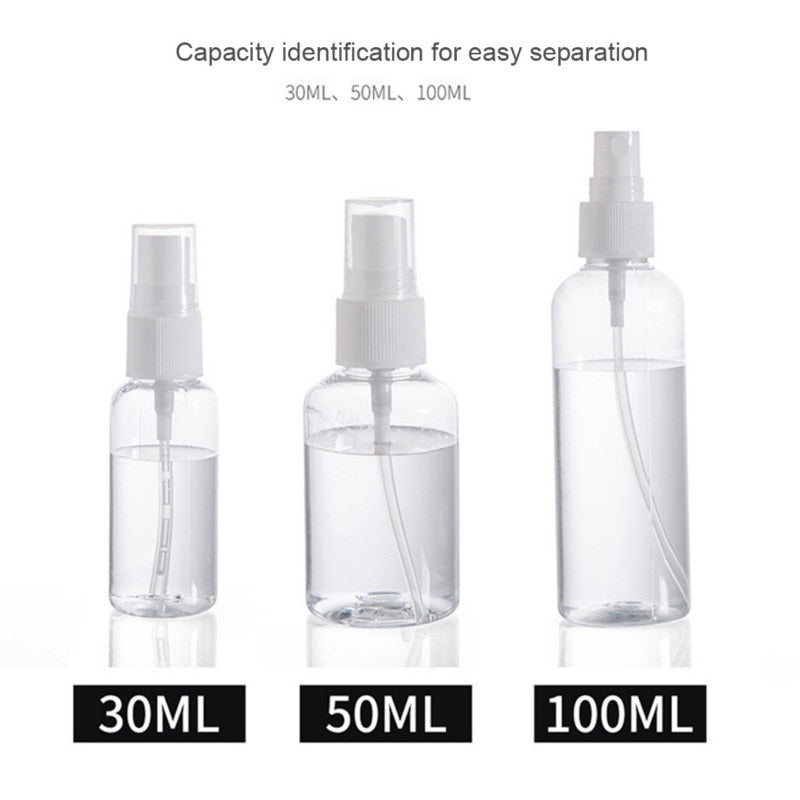 mini plastic spray bottles