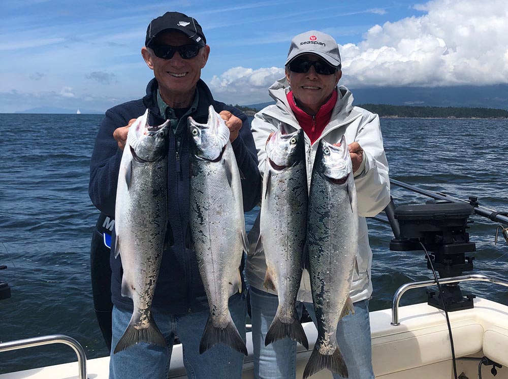 Trolling Snap Weights For King Salmon! 