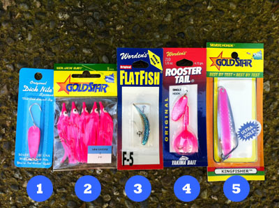 Saltwater Pink Salmon Lures