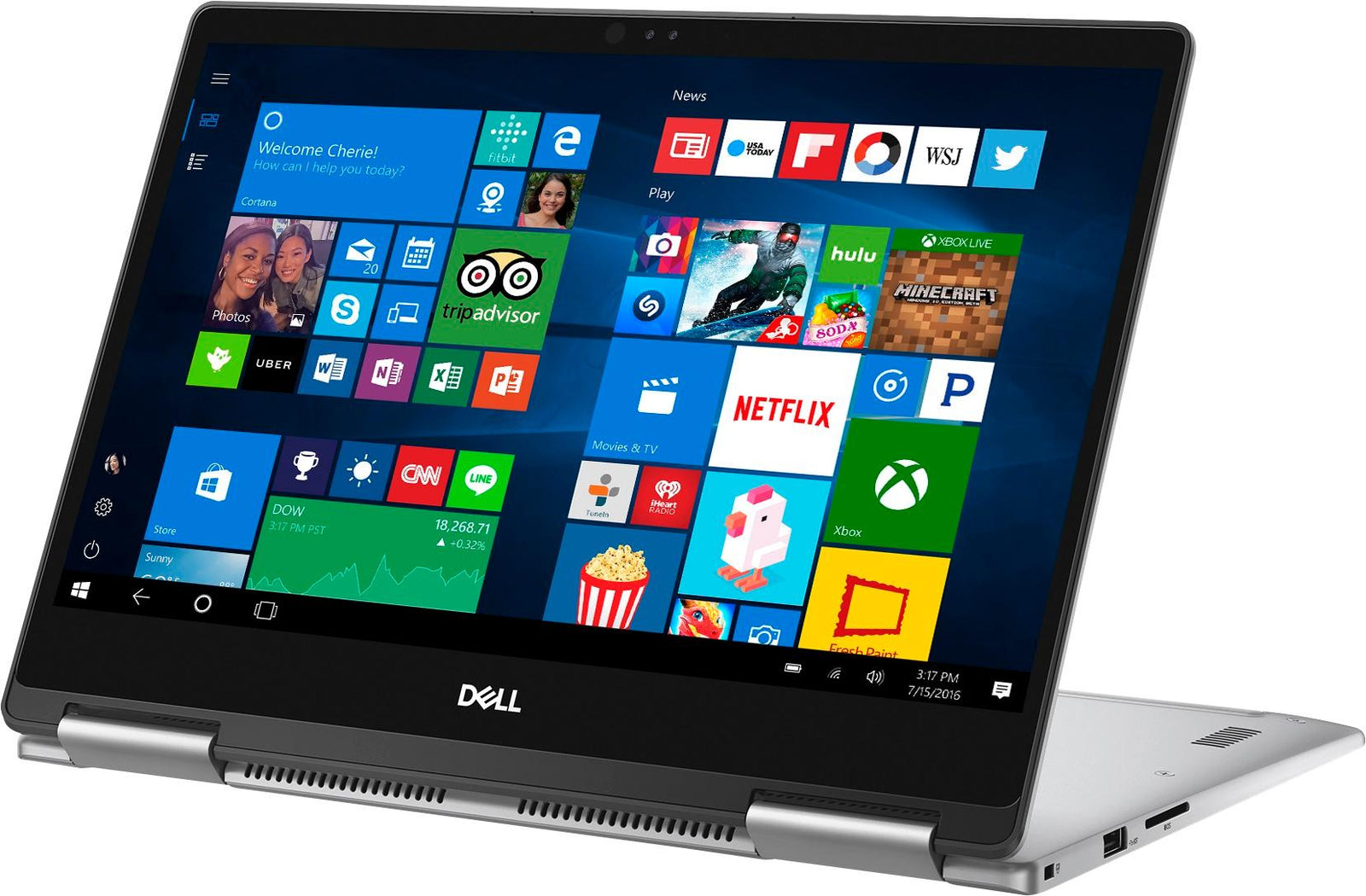 Dell Inspiron 7373 2 In 1 133 Touch Screen Laptop Intel Core I5 8gb Source Assets Llc 8975