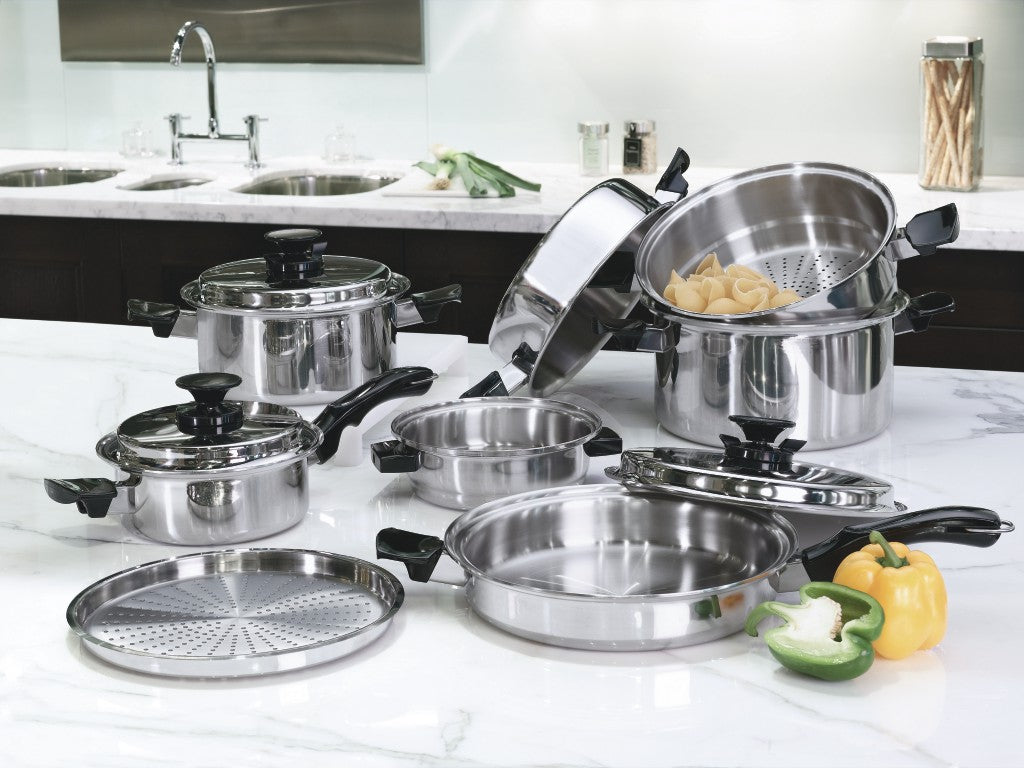 Non-Stick Waterless Cooking System - Cast Aluminum Cookware