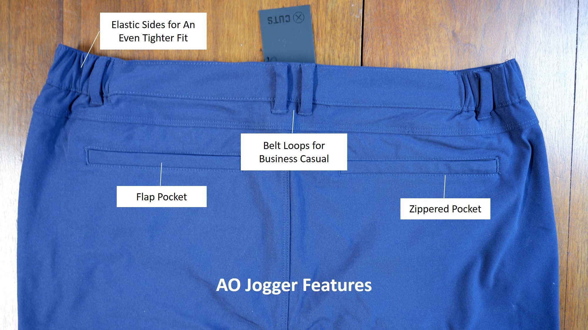 Cuts AO Joggers Back View