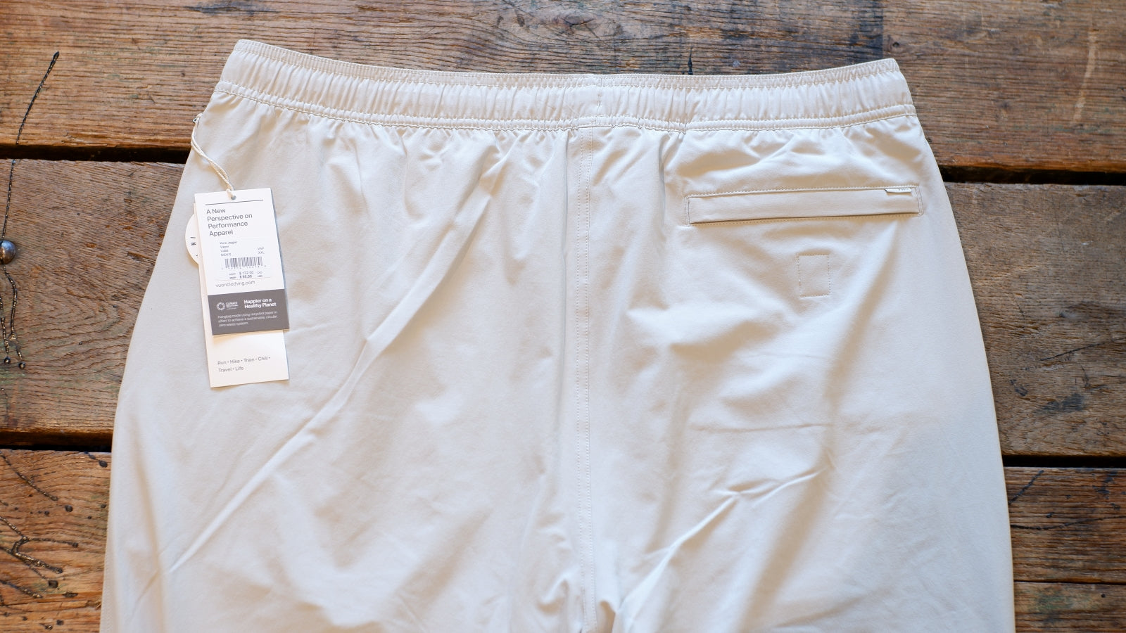 Vuori Men's Kore Joggers Back View