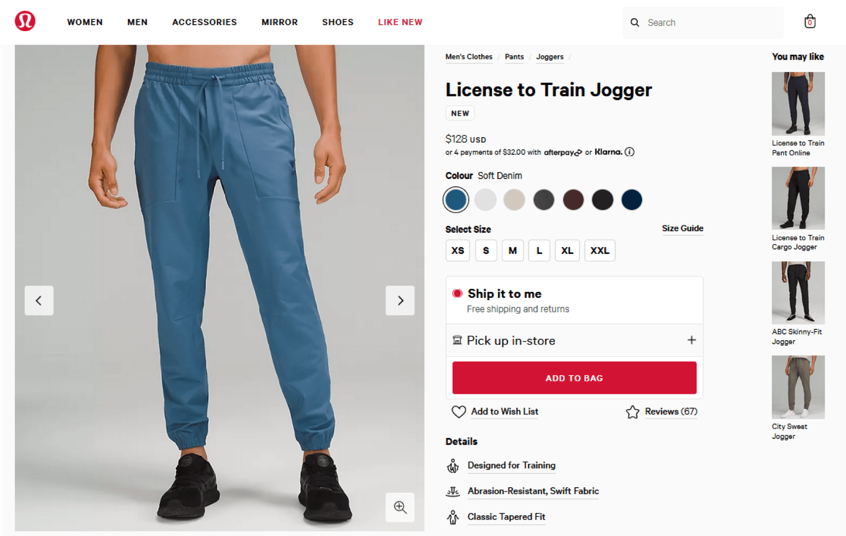 Lululemon Men's Bestsellers Haul- License to Train and Surge Joggers