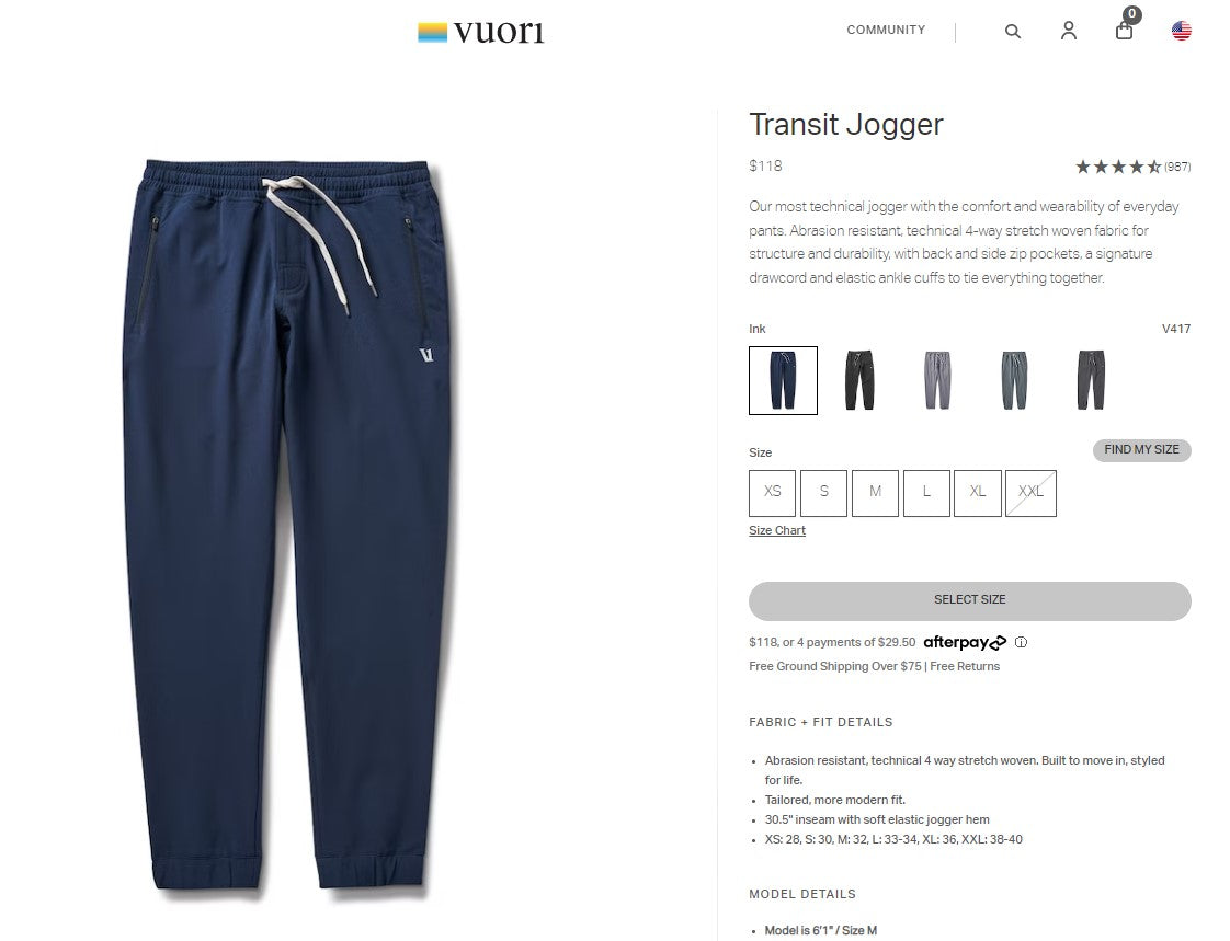 Vuori Haul: Reviewing Vuori's Bestselling Ripstop Pants and Transit Jo