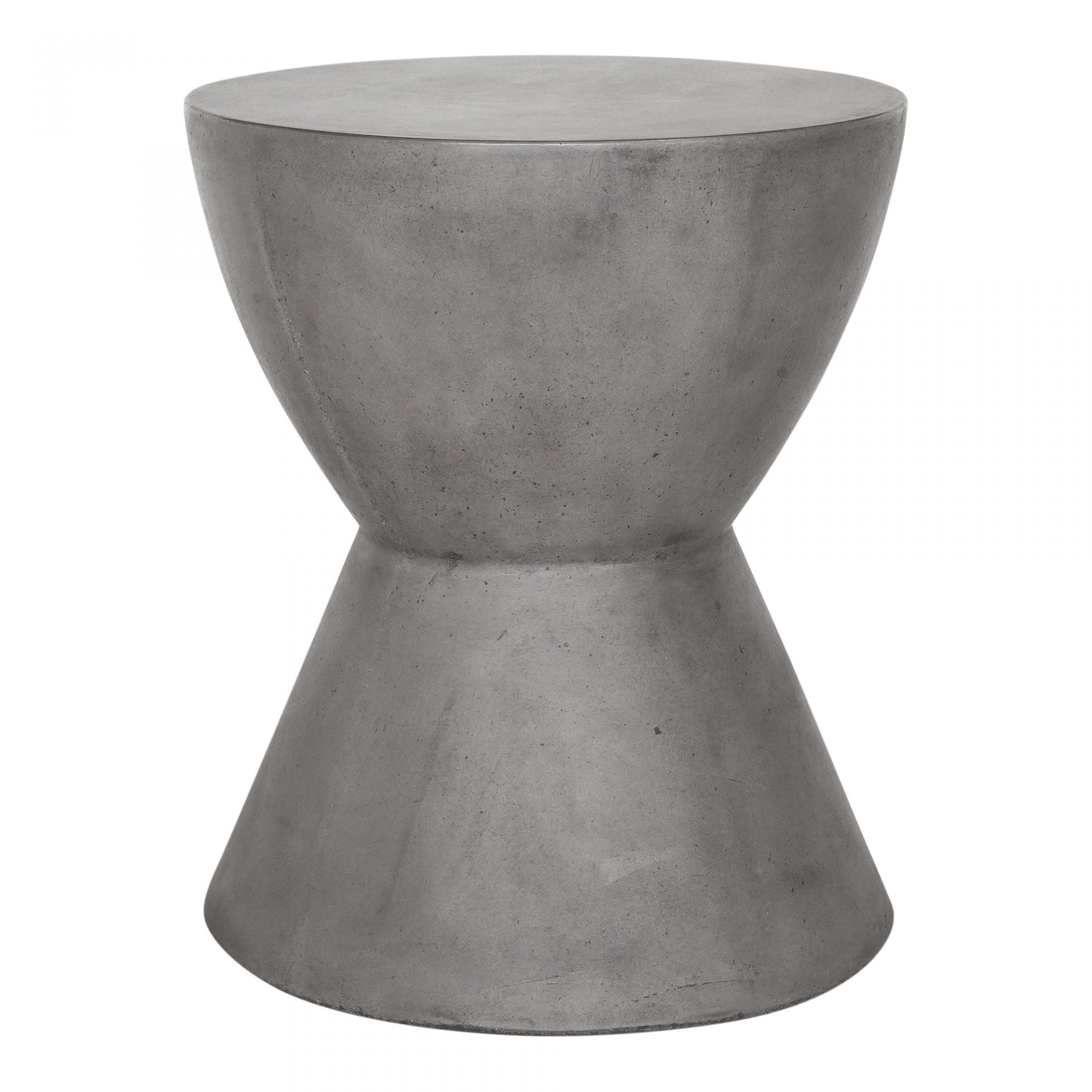 concrete garden stool